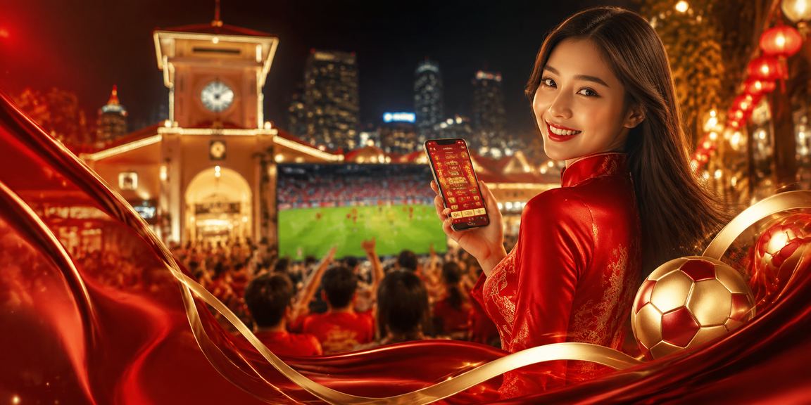 Người dùng tại Hồ Chí Minh theo dõi trận bóng đá và đặt cược trực tuyến qua điện thoại